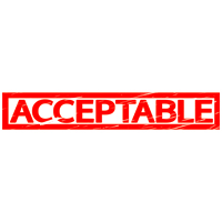 Acceptable Stamp