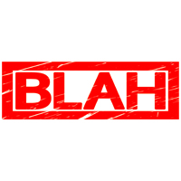 Blah Stamp