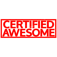 Certified Awesome Stamp