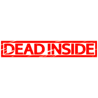 Dead inside Stamp