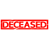Deceased Stamp