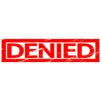 Denied Stamp