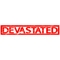 Devastated Stamp