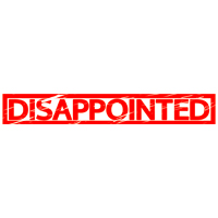 Disappointed Stamp