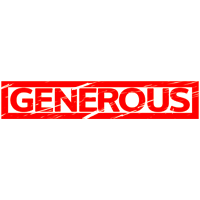 Generous Stamp