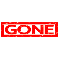 Gone Stamp
