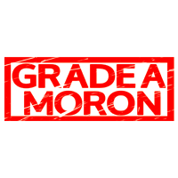 Grade A Moron Stamp
