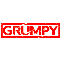 Grumpy Stamp