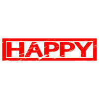 Happy Stamp