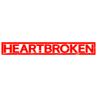 Heartbroken Stamp
