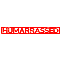 Humarrassed Stamp