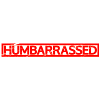 Humbarrassed Stamp