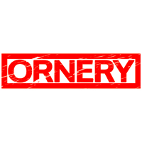 Ornery Stamp
