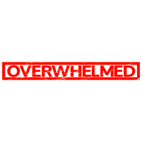 Overwhelmed Stamp