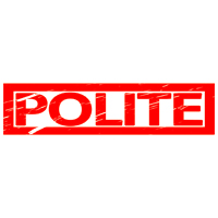 Polite Stamp