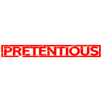 Pretentious Stamp