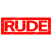 Rude Stamp