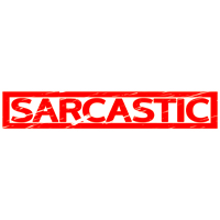 Sarcastic Stamp