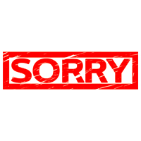 Sorry Stamp