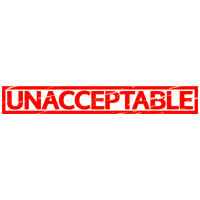 Unacceptable Stamp
