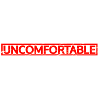 Uncomfortable Stamp