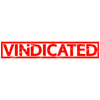 Vindicated Stamp